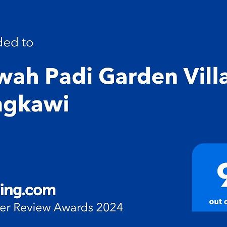 Kawah Padi Garden Villa Langkawi Kuah Exterior photo